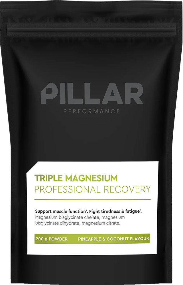 Pillar Performance Triple Magnesium Pulver 200g | Zitronenlimette