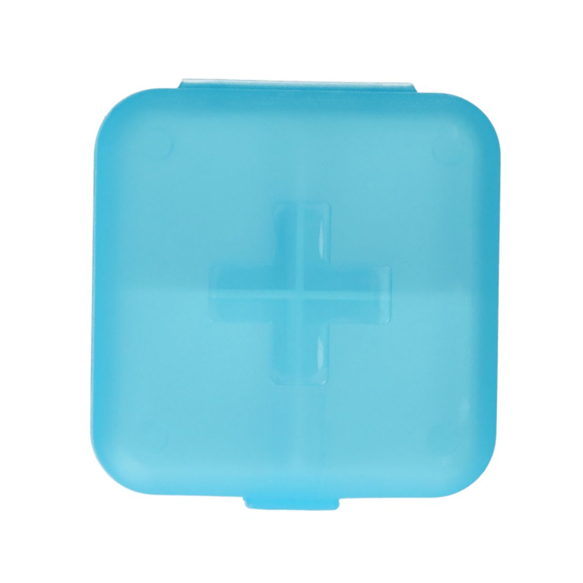 JVDL Pill Box plus 4 Fächer Blau