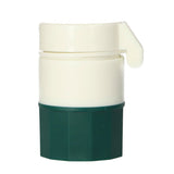 JVDL-Pillenbox, Pillenschneider und Verguizer 3-in-1 dunkelgrün - afbeelding 3