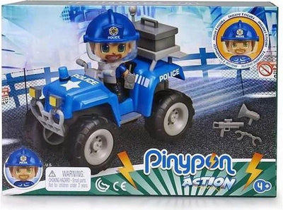 Pinypon Police Jeep mit Aktionsfigur und Zubehör