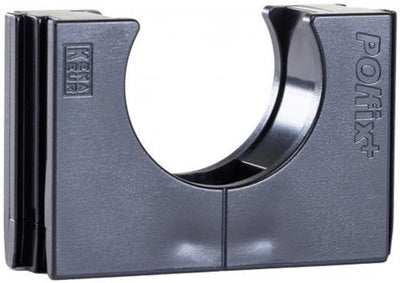 Pipelife Klemmhalterung PVC 3 4 (19 mm) verbindbar schwarz pro Stück – 4113301