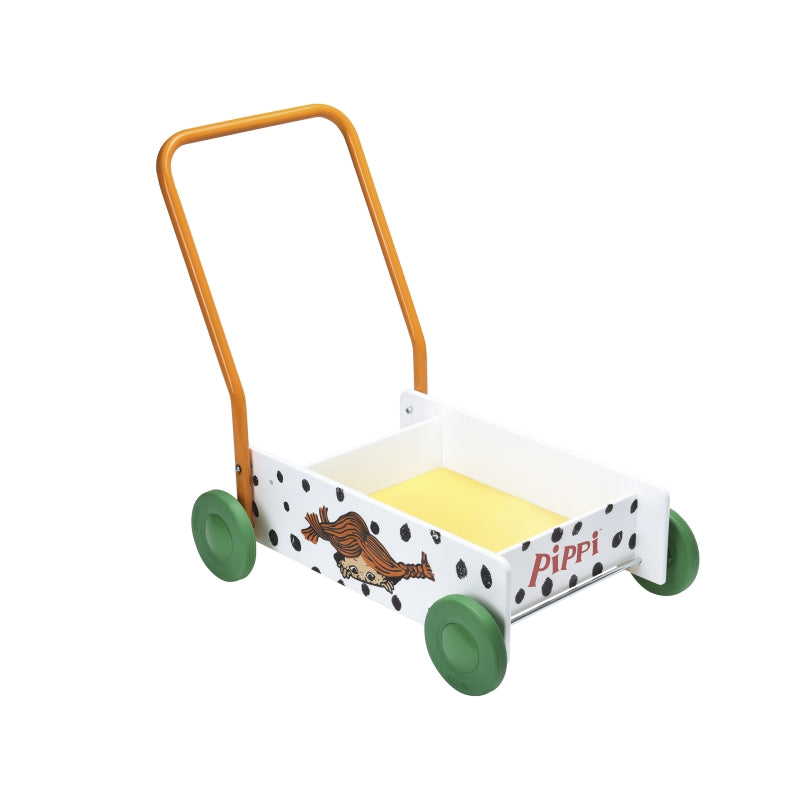 Kinderbuchlizenzen Pippi Langstrumpf - Lauflernwagen aus Holz