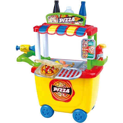 Pizzeria -Tonauto mit 6 Glas Teig, 28 Gramm