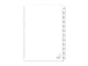 Kangaro-Tabs A4 23 Ringe Jan-Dez-Karton
