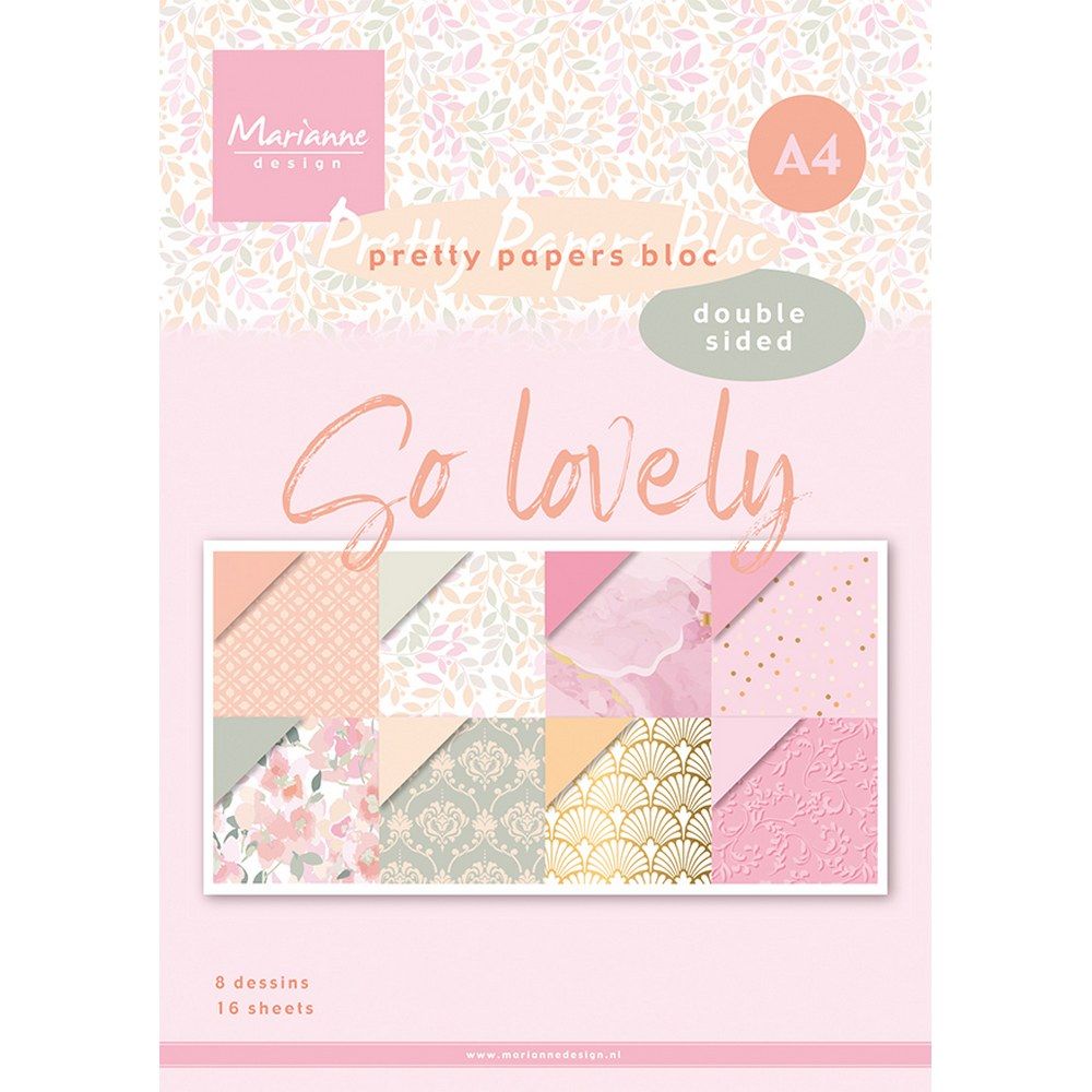 Marianne Design • Papierblock so schön
