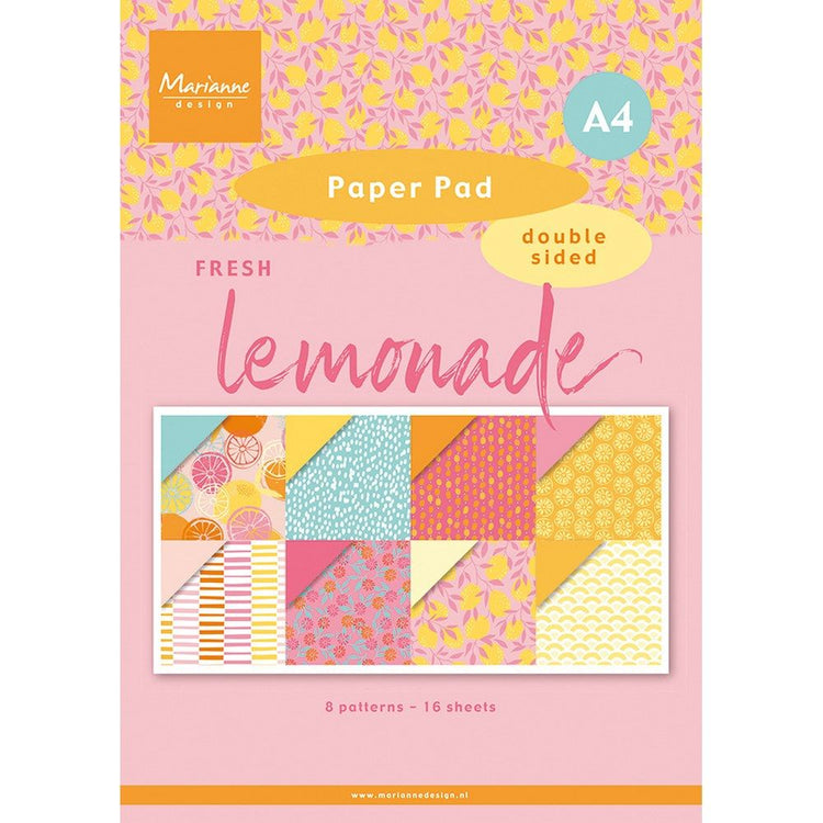 Marianne Design • Papierblock A4 frische Limonade