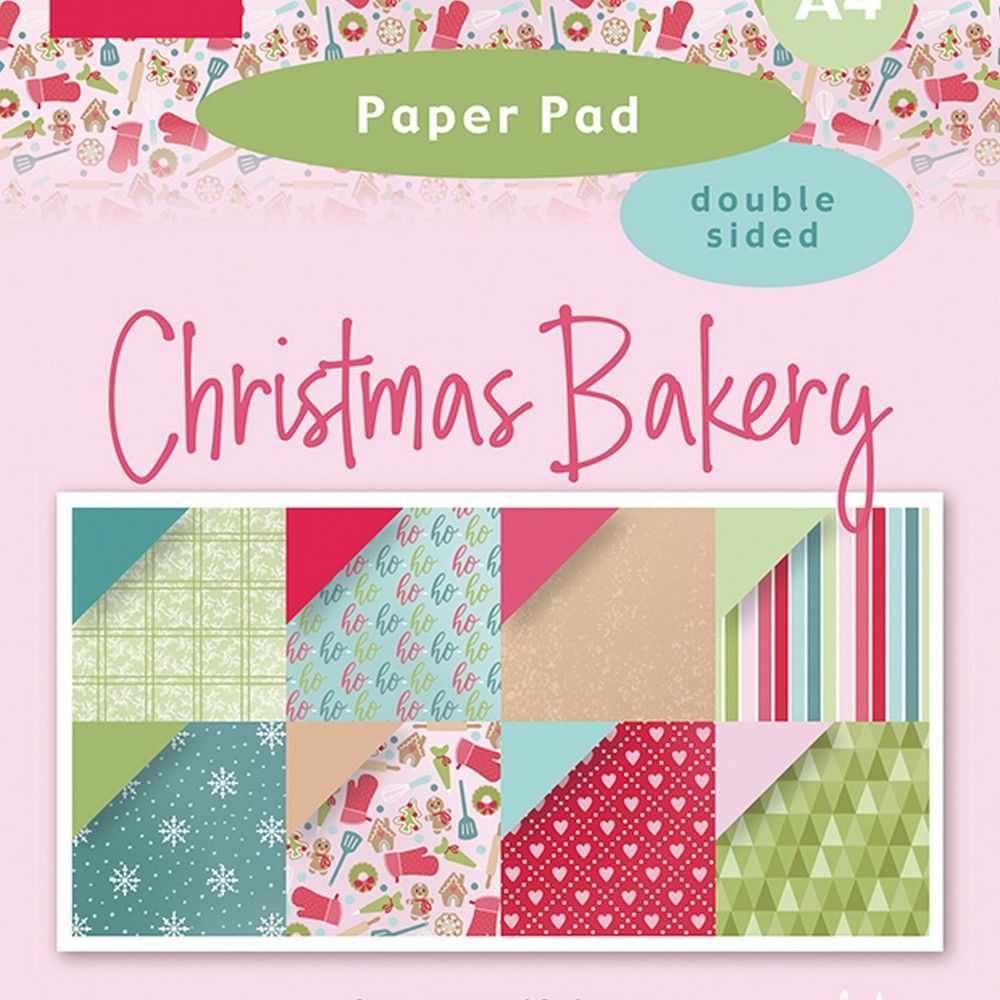 Marianne Design • Papierblock A4 Weihnachtsbäckerei von Marleen