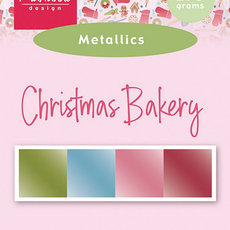 Marianne Design • Papierblock Metallics Weihnachtsbäckerei von Marleen