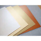 Marianne Design • Papierblock A5, schimmernde Erdtöne - afbeelding 1