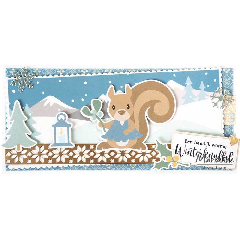 Marianne Design • Karton, gemütlicher Winter