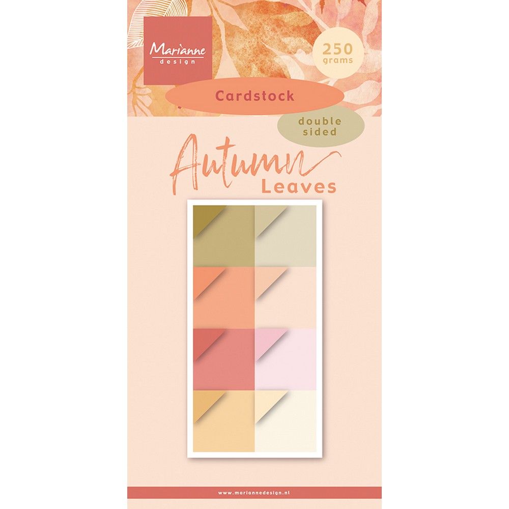 Marianne Design • Papierblock, Herbstblätter, Karton