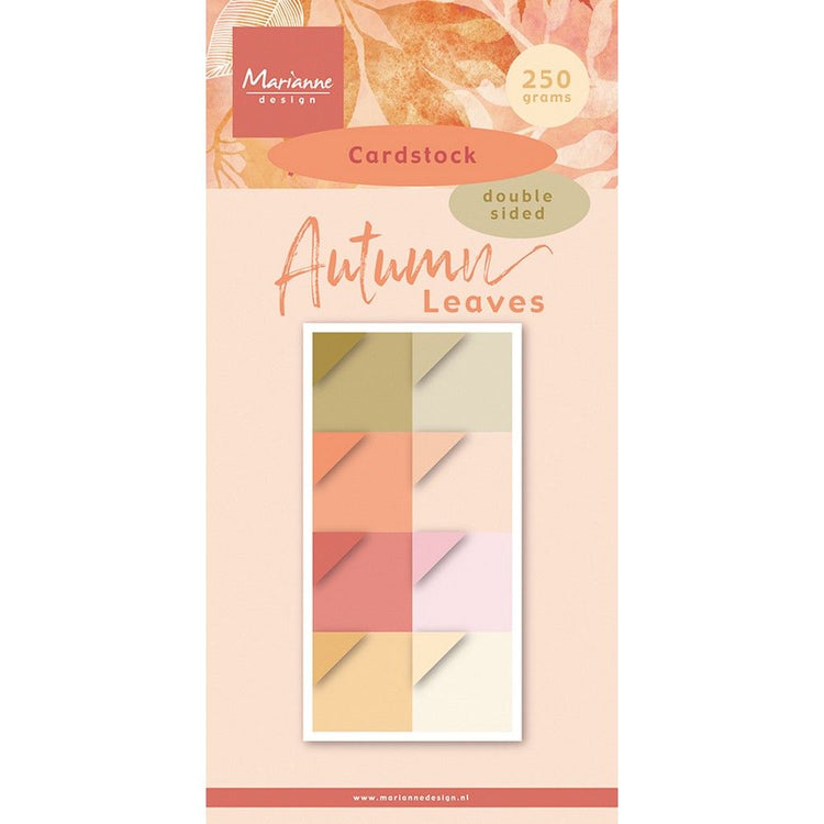 Marianne Design • Papierblock, Herbstblätter, Karton