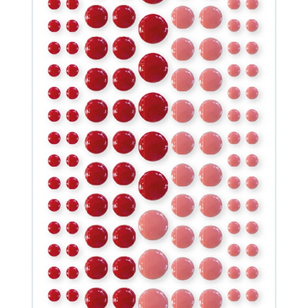 Marianne Design • Dekorationen aus Emaille-Punkten – Duotone-Rot