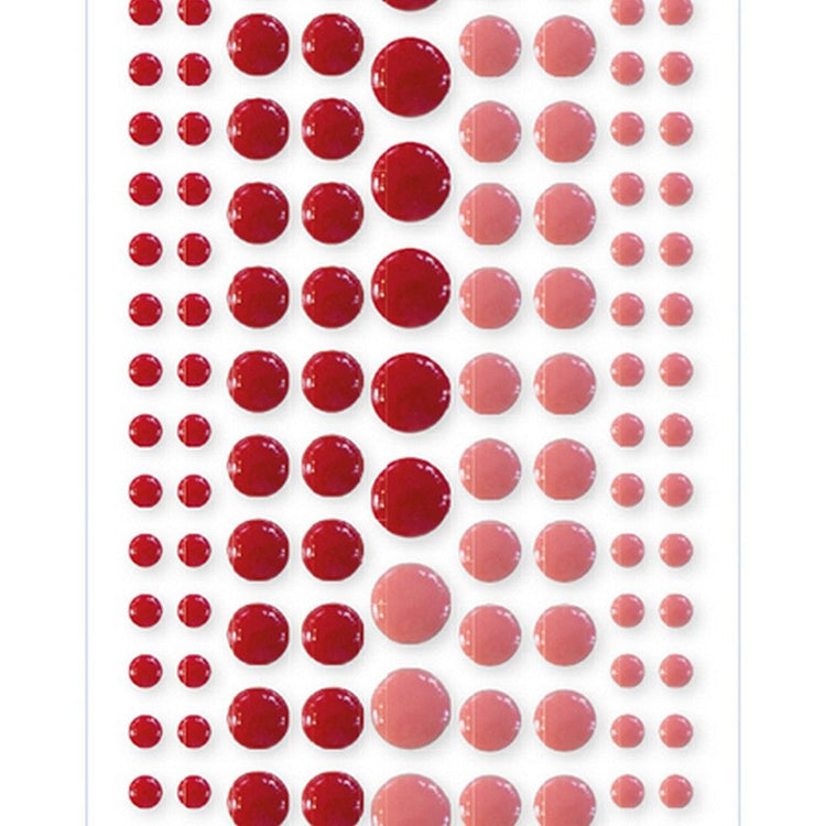 Marianne Design • Dekorationen aus Emaille-Punkten – Duotone-Rot