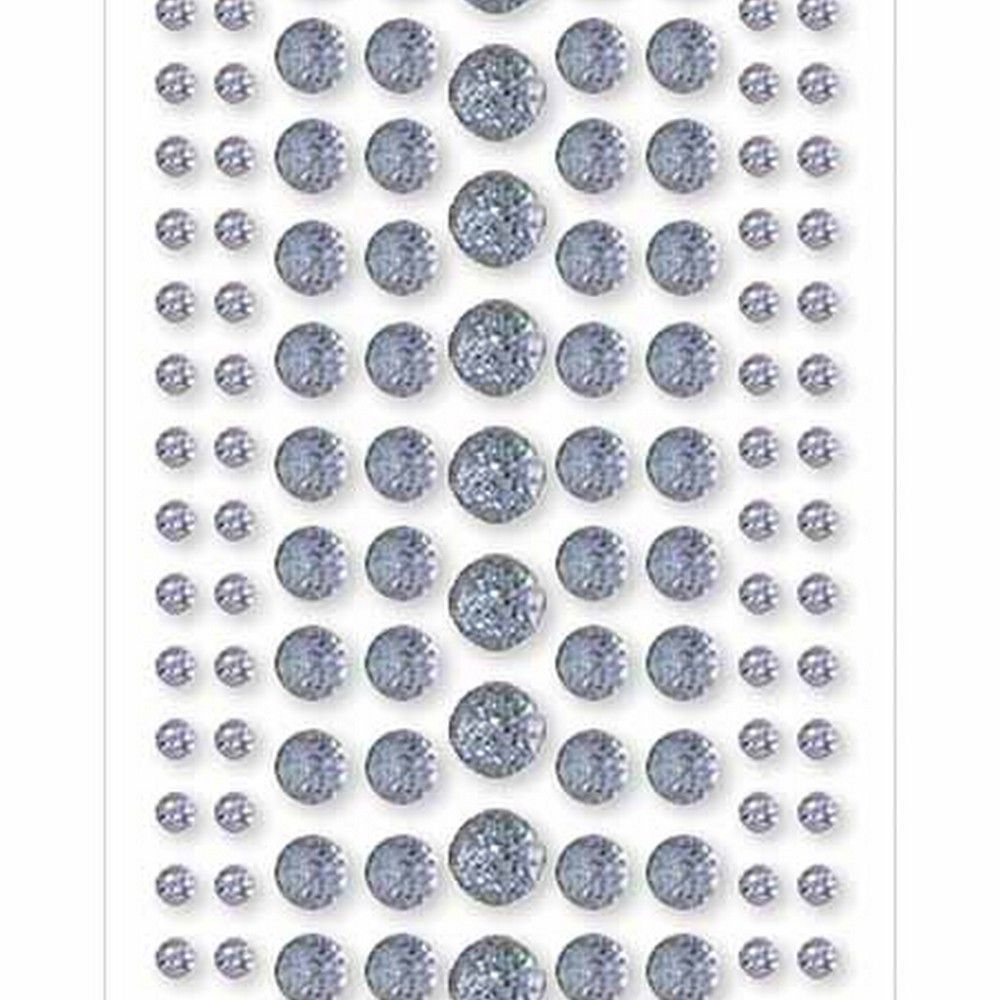 Marianne Design • Dekorationen Emaille Punkte Silber Glitzer
