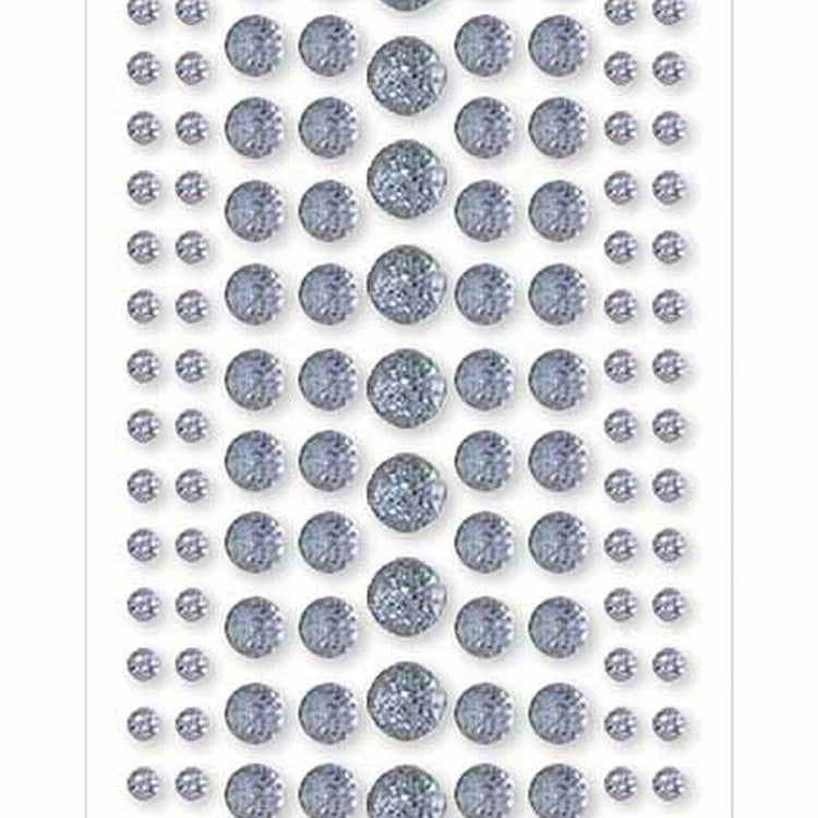 Marianne Design • Dekorationen Emaille Punkte Silber Glitzer