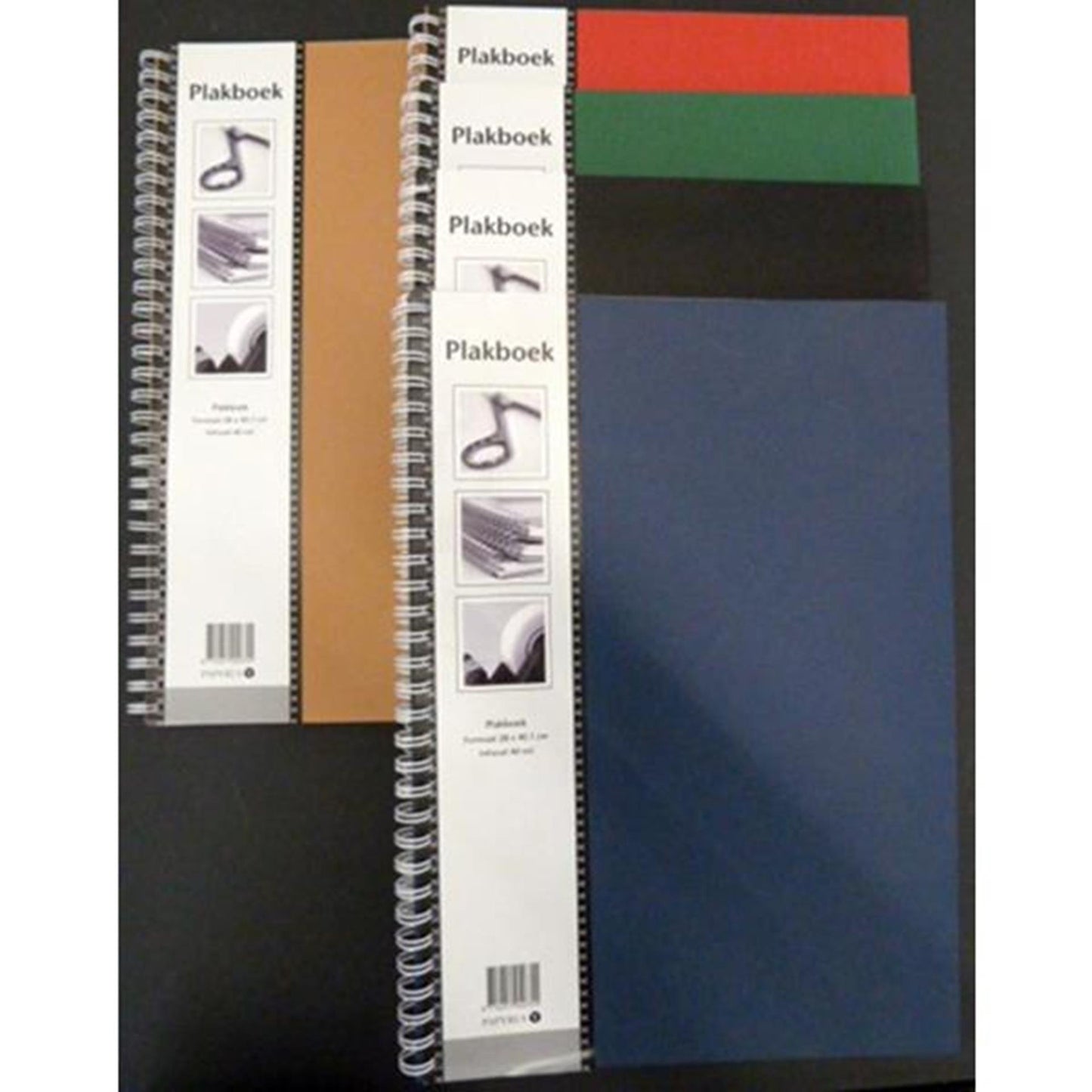 Scrapbook neutral 28x40cm 40 Blatt 5 Stk