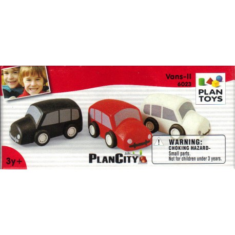 OKU Plan Toys 3 Holz Order Auto Apos; Tjes