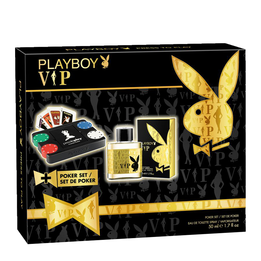 Playboy Geschenkset VIP 50ml inklusive Pokerset