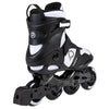 Playlife Cloud Fitness Inline Skates 82A Schwarze Weiß Größe 38
