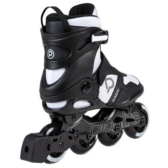 Playlife Cloud Fitness Inline Skates 82A Schwarze Weiß Größe 38