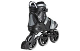 Playlife GT 110 Fitness Inlineskates Schwarzgrau Größe 39 - afbeelding 3