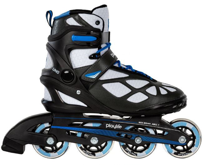 Inline-Skates Uno Black 80 Softboot 82A schwarz Größe 45