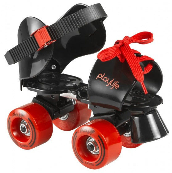 Playlife Sugar Rollerskates Junior schwarz rot Größe 28 37