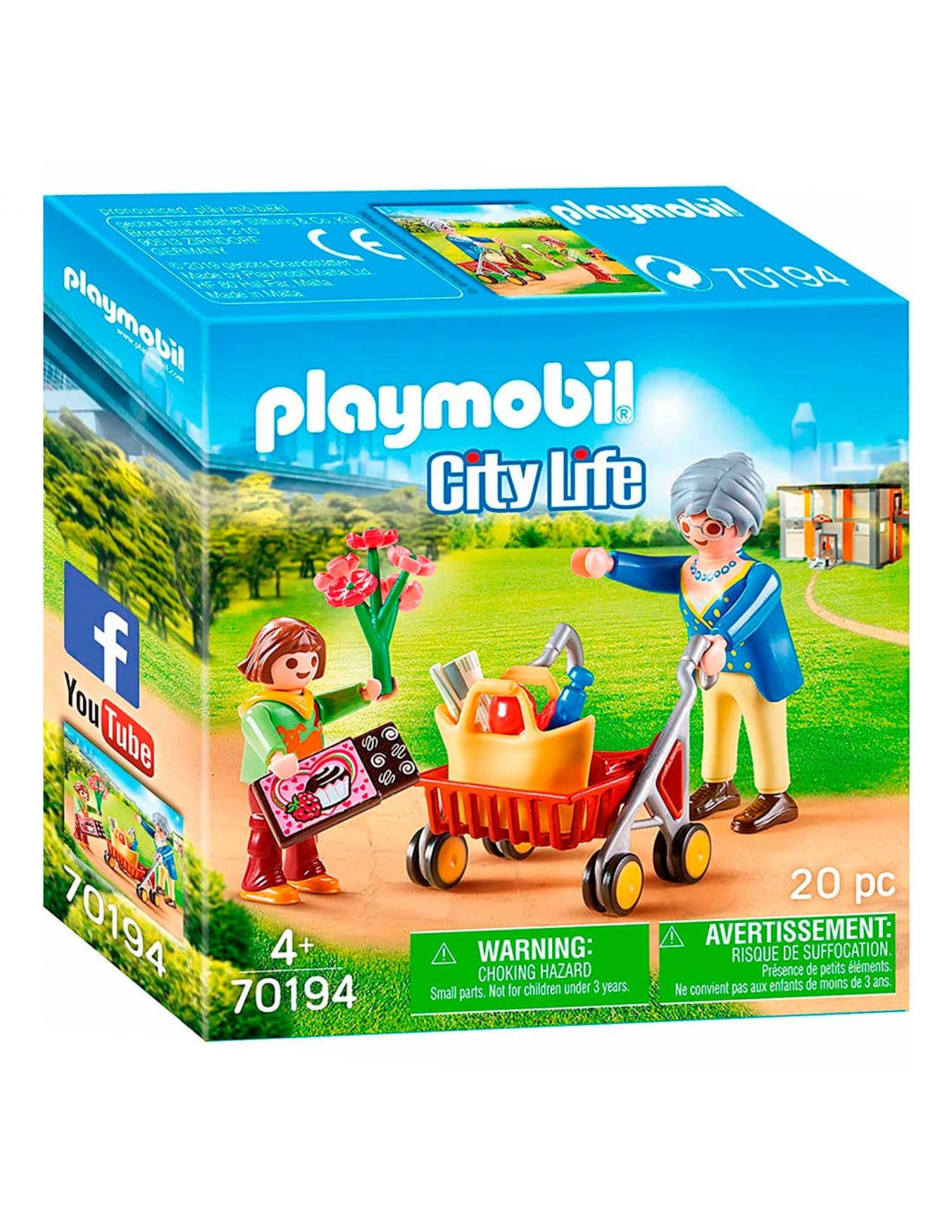 Playmobil City Life Oma mit Walker