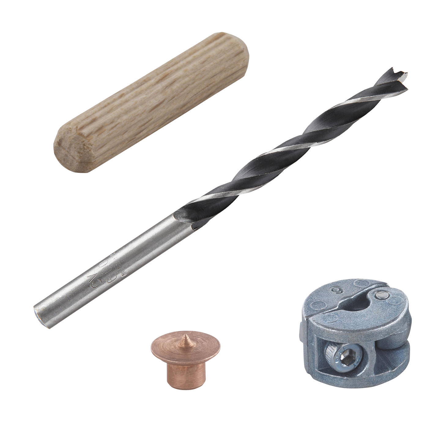 Wolfcraft Dübelset | ø6mm | 31-teilig | 1 Satz - 2916000