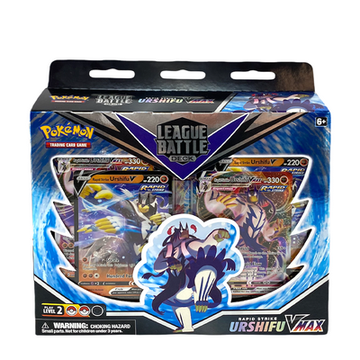 Pokemon Pokémon League Battle Deck gegen Max Rapid Strike Urshifu