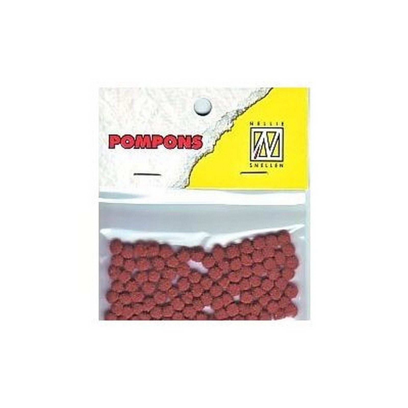 Nellies Wahl • Pompons Mini 3mm 100 Stück Pkg. col. 37 Ruhe