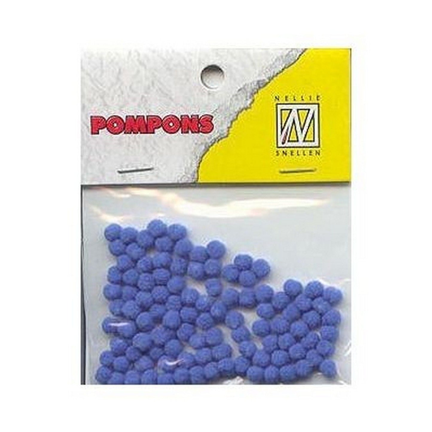 Nellies Wahl • Pompons Mini 3mm 100 Stück Pkg. col. 39 hellblau