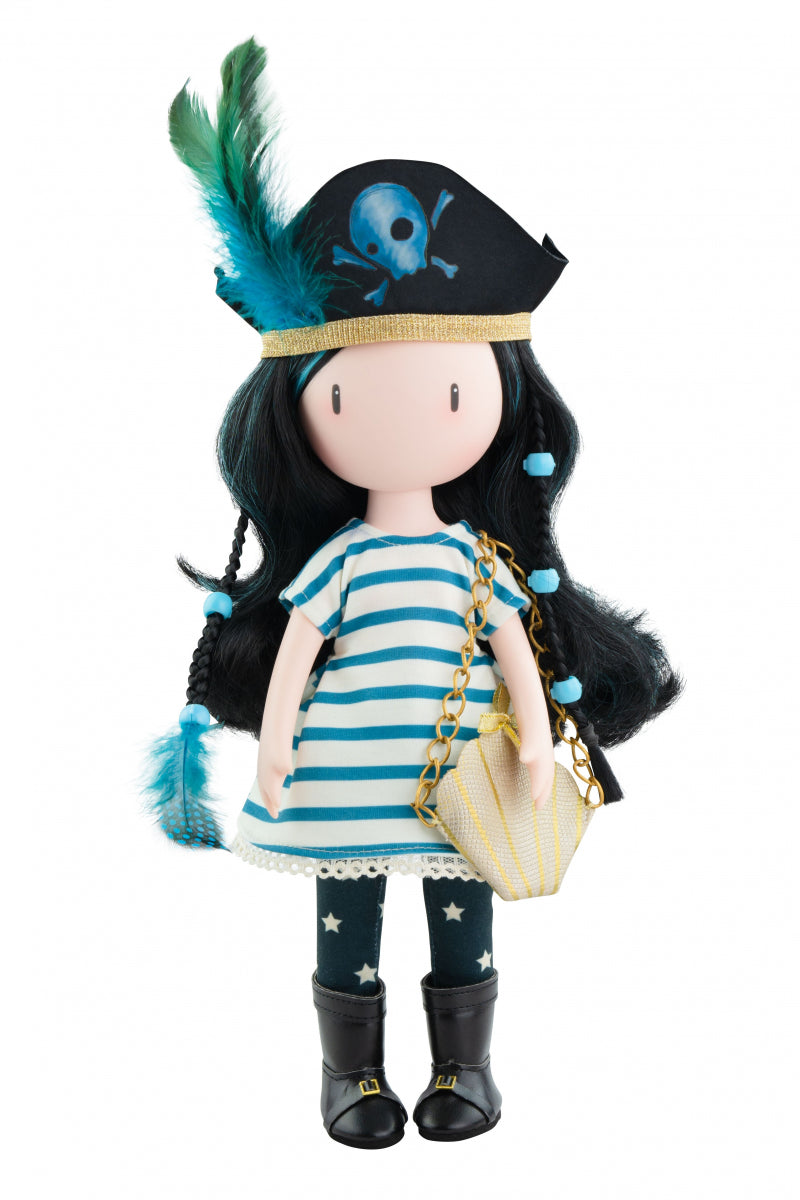 Santoro-Puppe Gorjuss 'Black Pearl' (32cm)