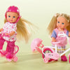 Evi Love Pop mit Fahrrad