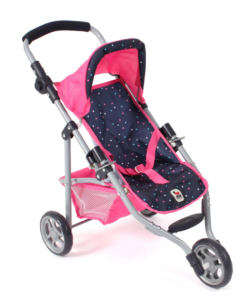 Bayer Chic Puppenwagen Joggen Lola (Konfetti Pink)