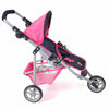 Bayer Chic Puppenwagen Joggen Lola (Konfetti Pink)
