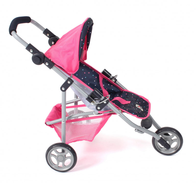 Bayer Chic Puppenwagen Joggen Lola (Konfetti Pink)