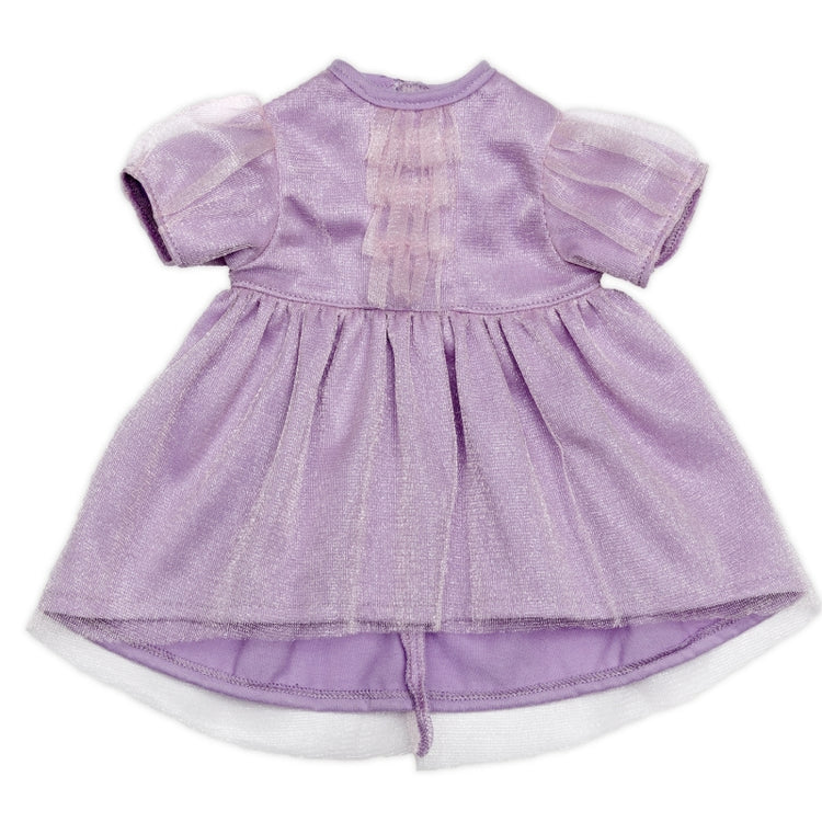 Skrallan Puppenkleidung Partykleid lila (36-40cm)