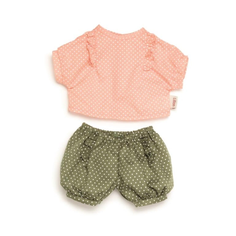 Skrallan Puppenkleidungsset Polka Dot (36-40cm)