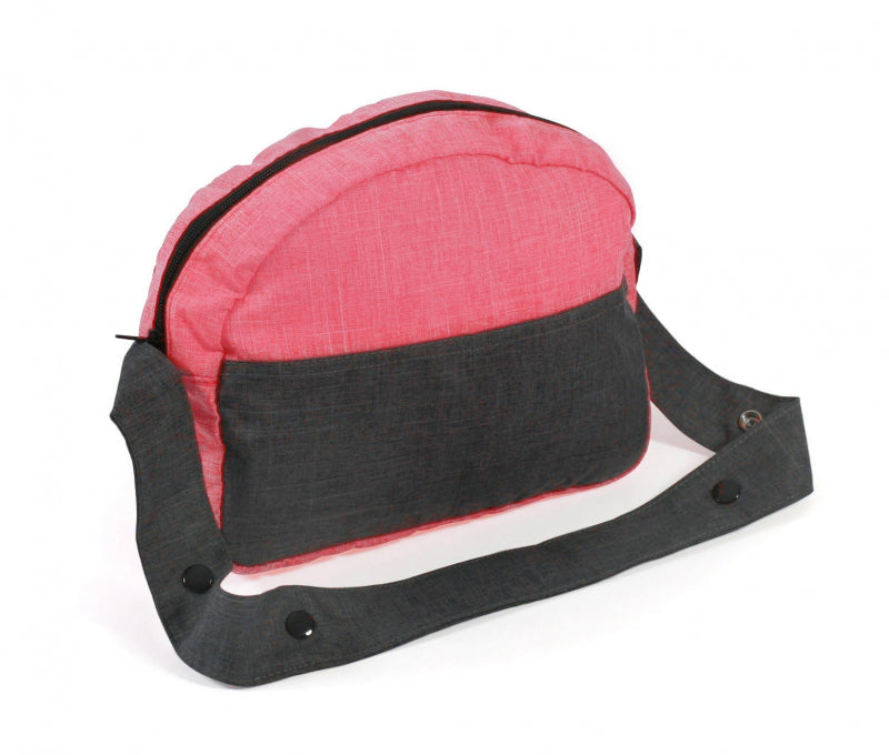 Bayer Chic Puppenwickeltasche (dunkelrosa grau)