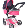 Bayer Chic Puppenwagen Mika Kombi (Konfetti Pink)