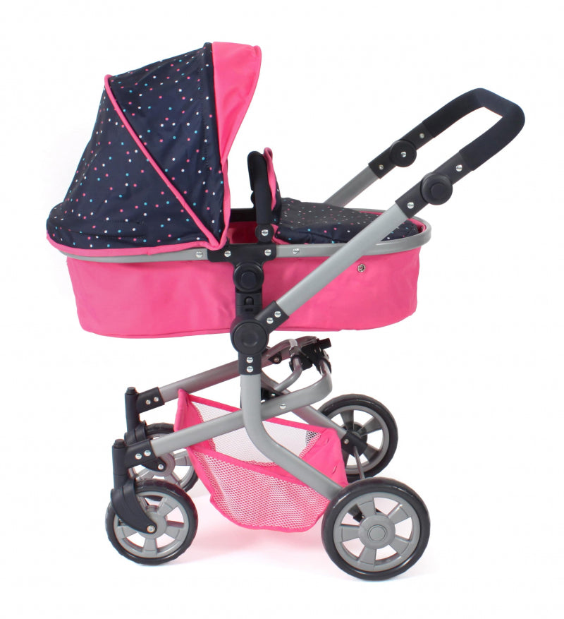 Bayer Chic Puppenwagen Mika Kombi (Konfetti Pink)