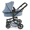 Bayer schicker Puppenwagen Mika Kombi (Jeansblau)