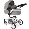 Bayer schicker Puppenwagen Yolo Combi (Jeansgrau)