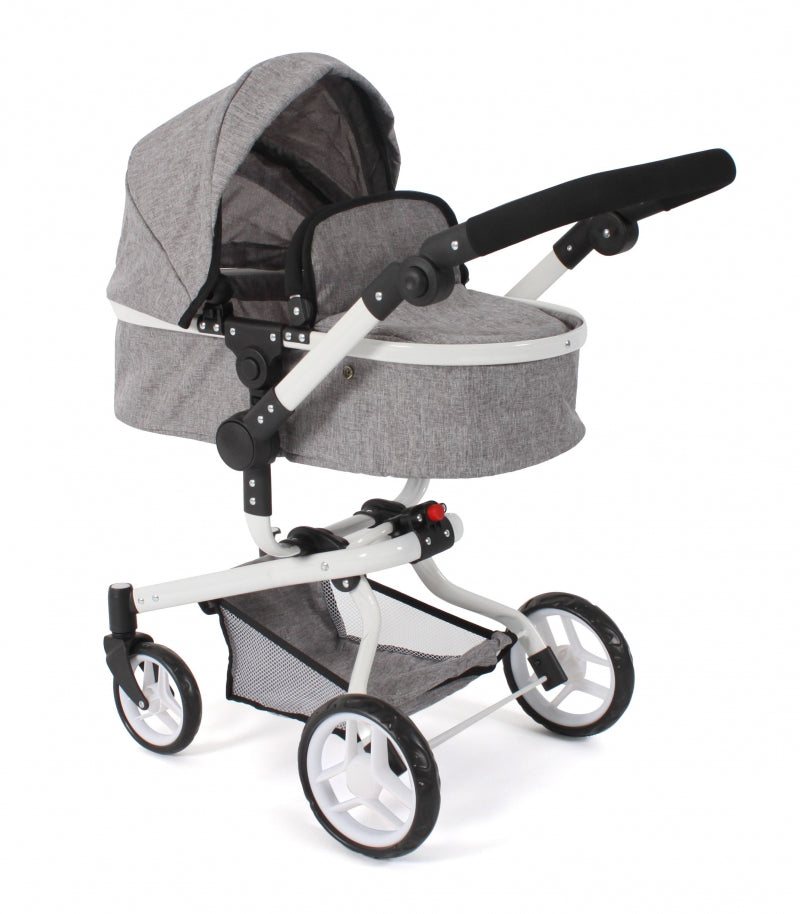Bayer schicker Puppenwagen Yolo Combi (Jeansgrau)