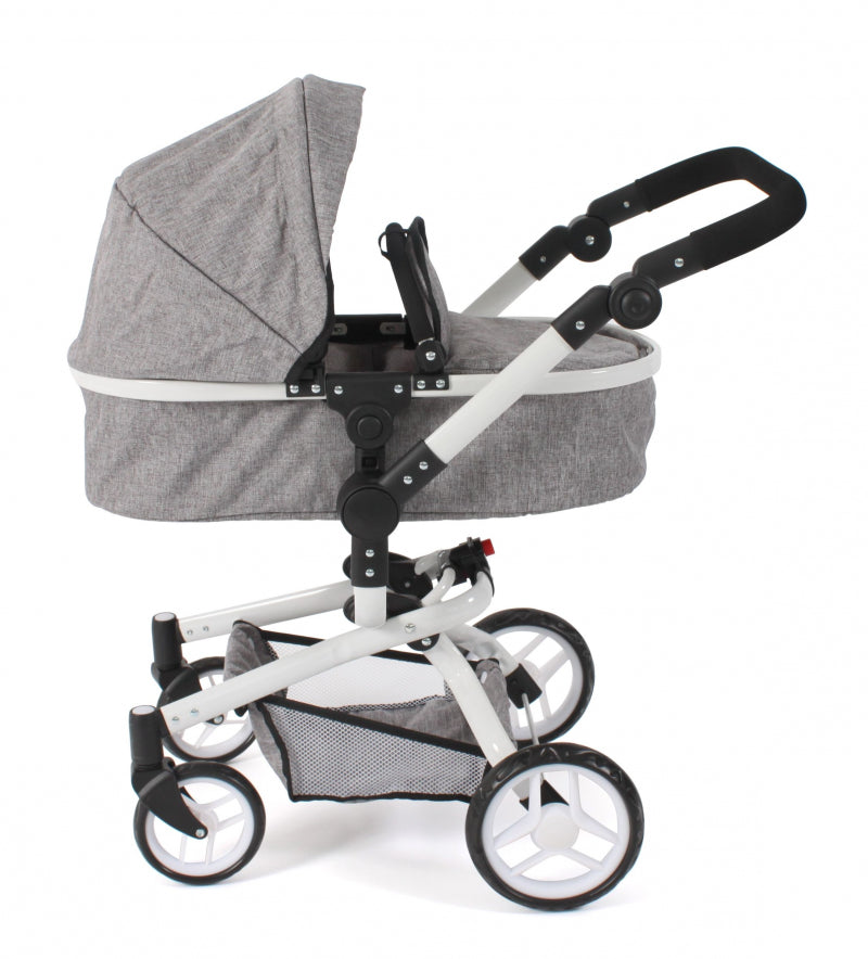 Bayer schicker Puppenwagen Yolo Combi (Jeansgrau)