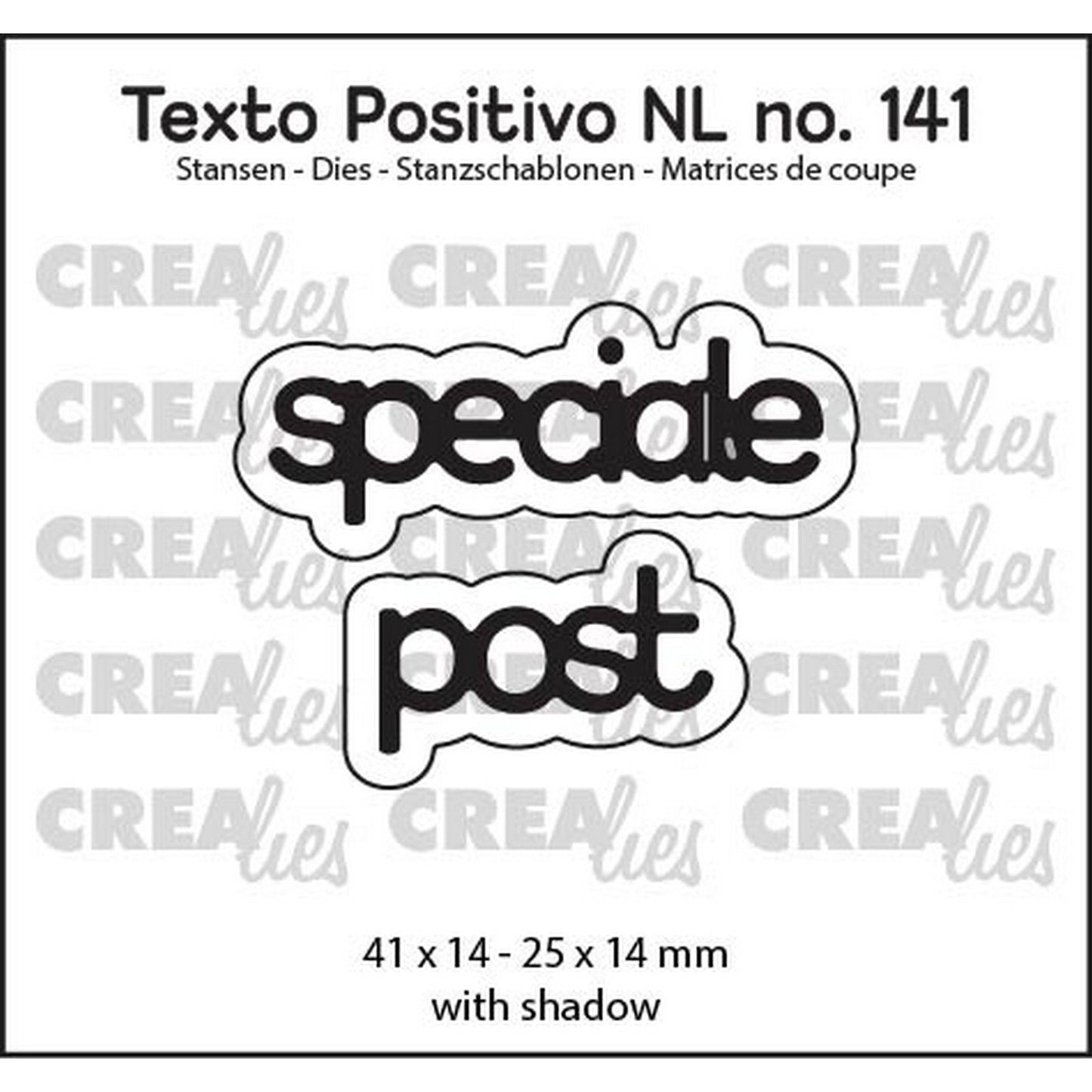 Crealies • texto positivo besonderer Beitrag