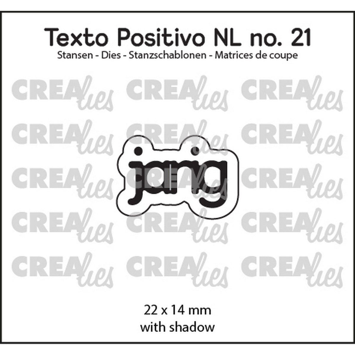 Crealies • positiver Text zum heutigen Geburtstag