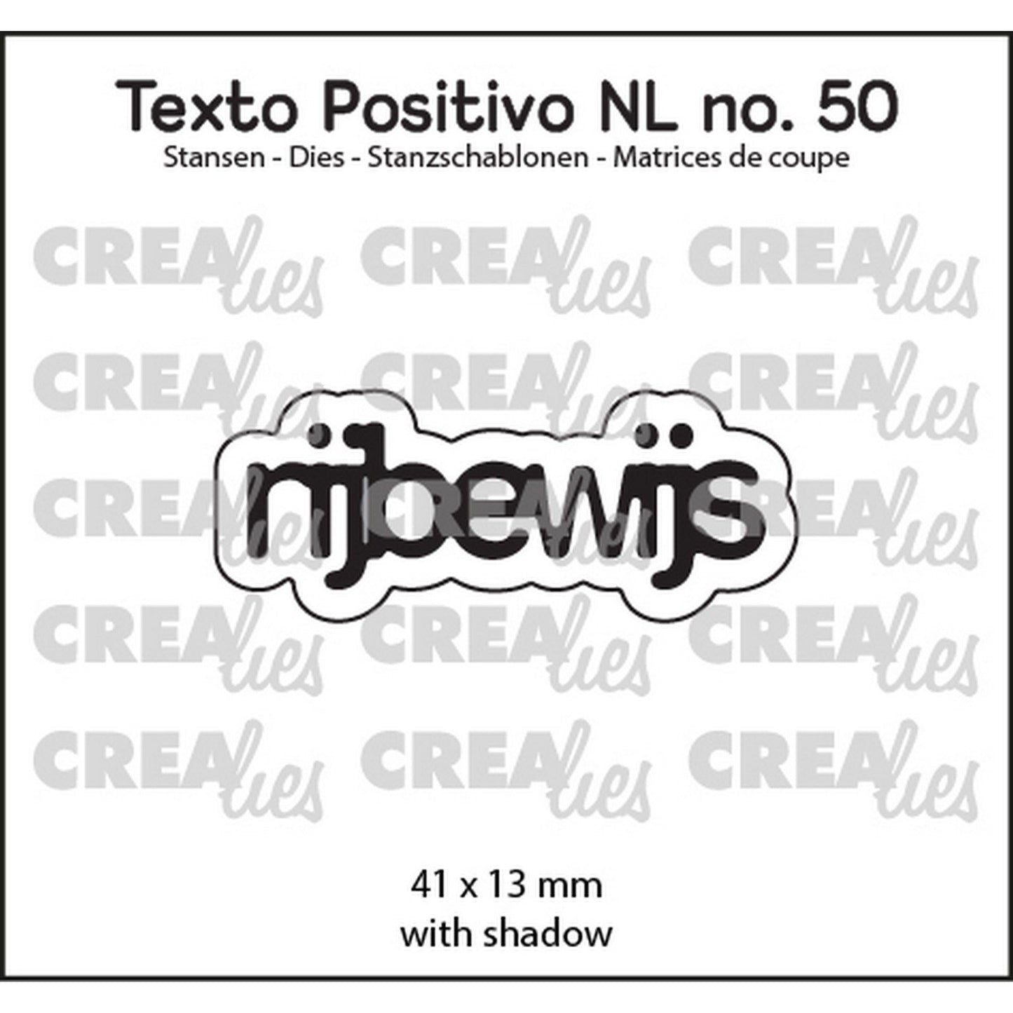 Crealies • positiver Text und Führerschein